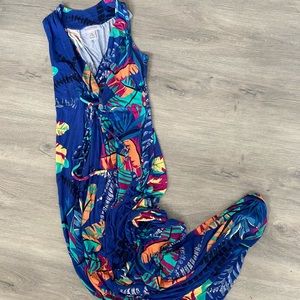 Motherhood Maternity Hawaiian Maxi Dress XS